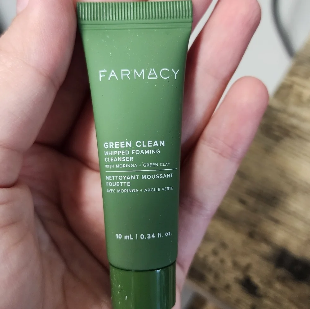 Farmacy Green Clean Whipped Foaming Cleanser New 10 Ml